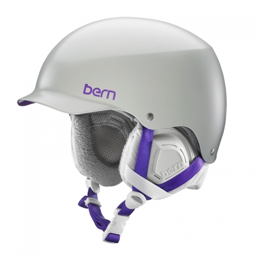 Snowboardová helma Bern Muse Satin grey - AKCE1