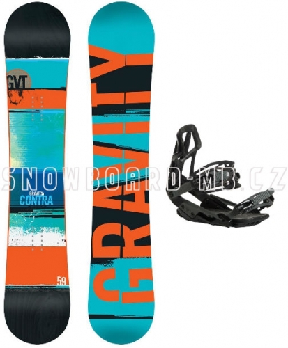 Snowboard set Gravity Contra1