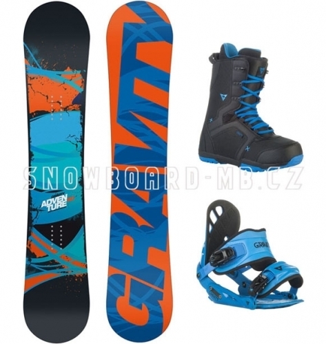 Snowboard komplet Gravity Adventure blue - VÝPRODEJ1