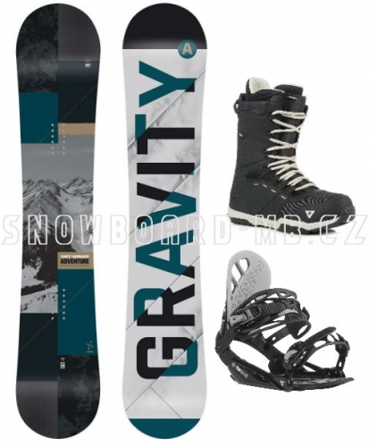 Allmountain snowboard komplet Gravity Adventure1