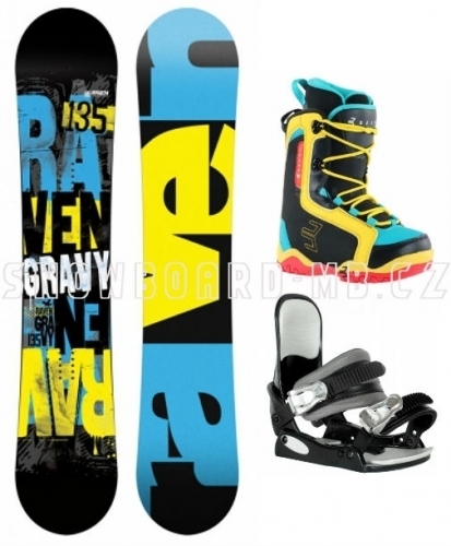 Dětský snowboard komplet Raven Gravy Junior1
