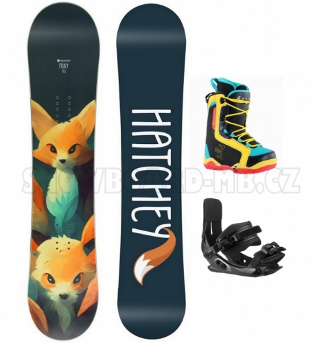 Dětský snowboardový set Hatchey Foxy s motivem lišky1